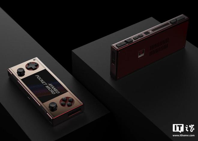 CRO 复古金限定版掌机发布预售 1699 元CQ9电子游戏AYANEO Pocket MI(图2)